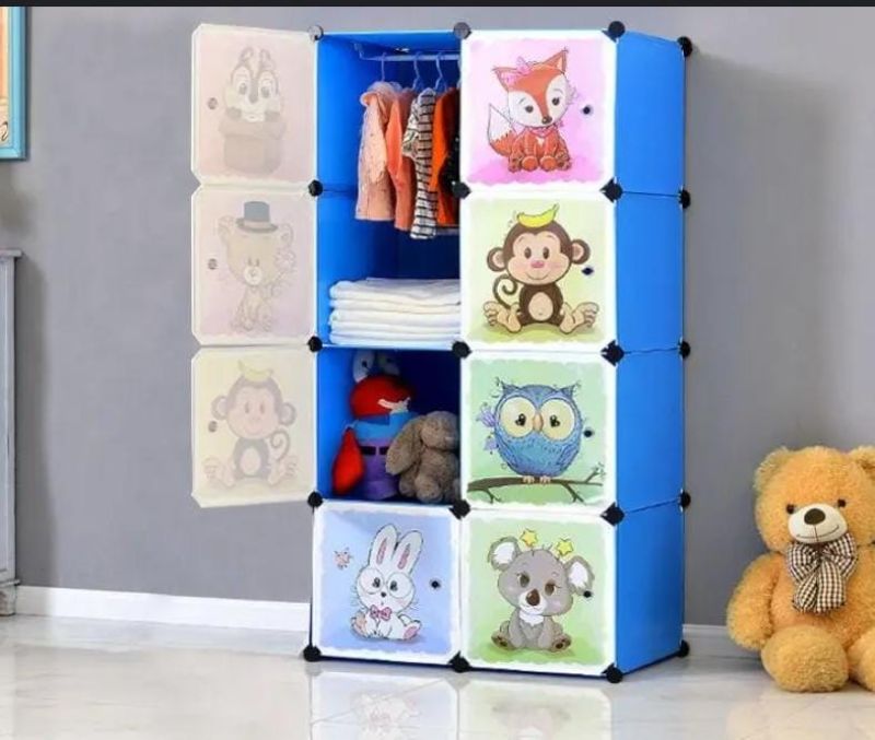 Comprar Armario Infantil 2 Modulos Azul en Electroshopy